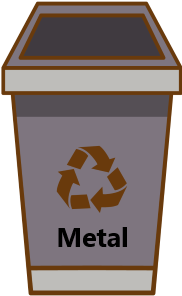 Metal Bin